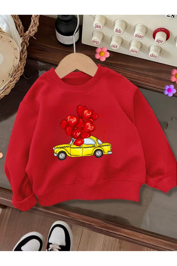 Children's Crew Neck Printed Sweatshirt