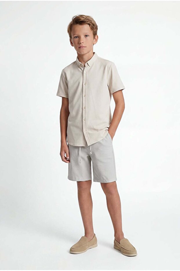 Boy's Short Sleeve Shirt