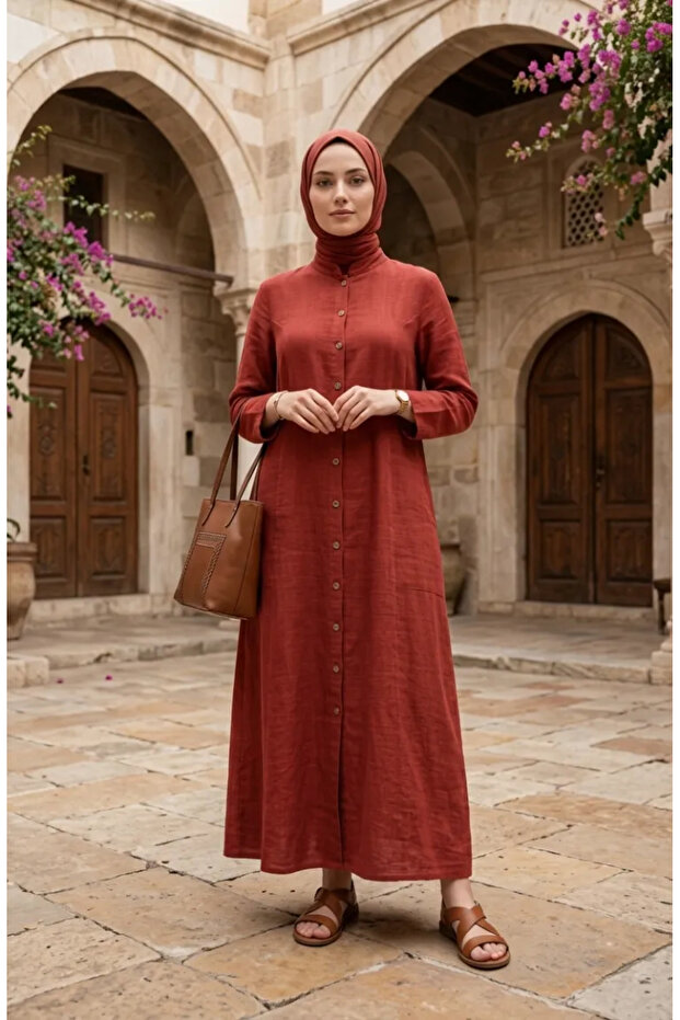 Authentic Buttoned Cap Tunic 8030-05 Tile