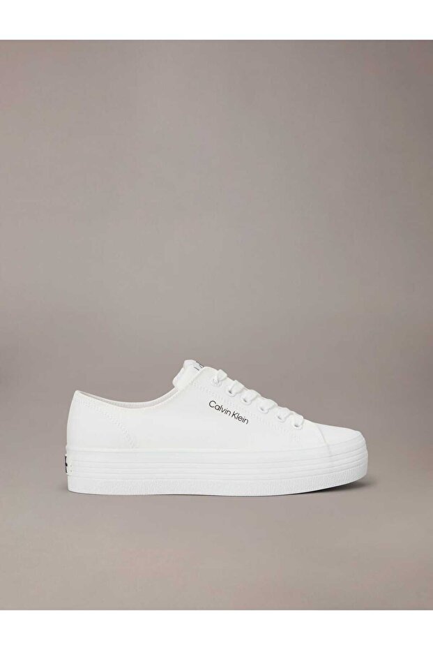 Recycled Cotton Flatform Sneaker