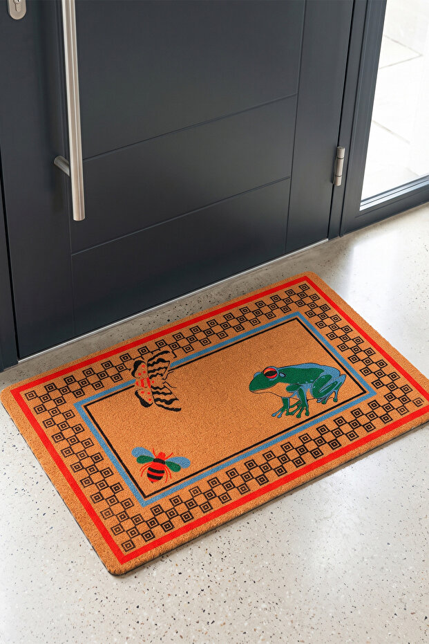 Door Mat Non-Slip Base Decorative Home Office Mat 45X70 cm