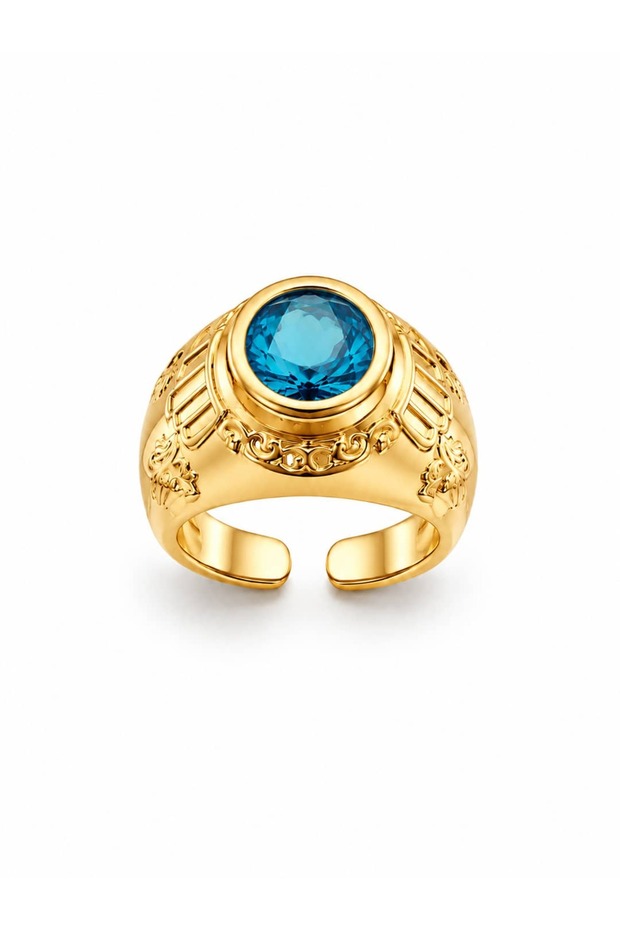 Special Series Blue Stone Ring (Adjustable)