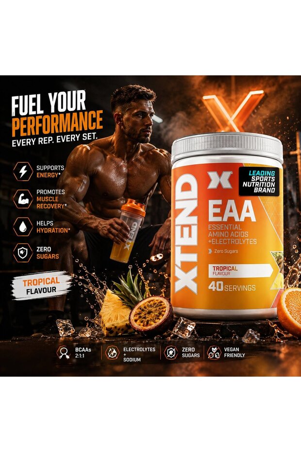 XTEND EAA Essential Amino Acids Zero sugar - TROPICAL
