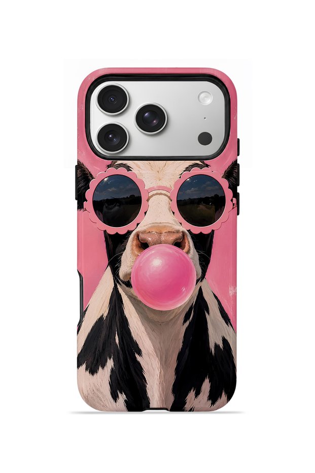 iPhone 17 Pro Max Vorian Dual Layer Case Bubblegum Cow