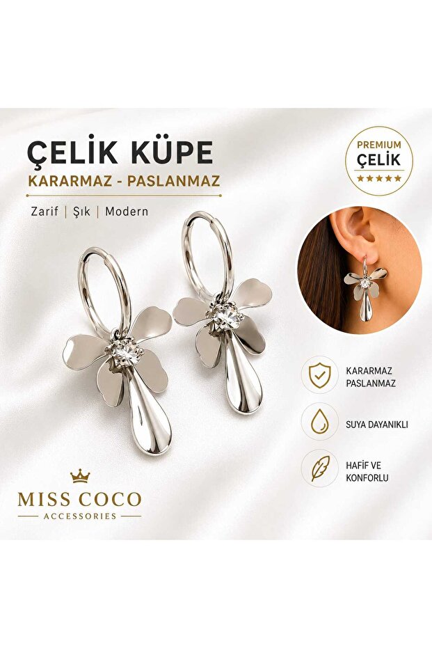 Çiçek Küpe