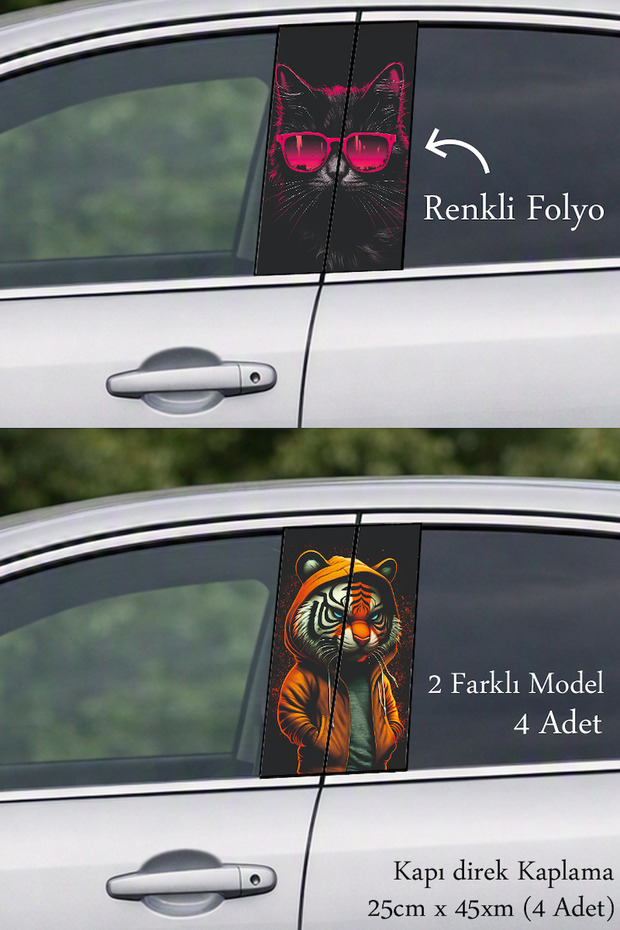 Auto Door Post Covering for a Character with an Artistic Sense