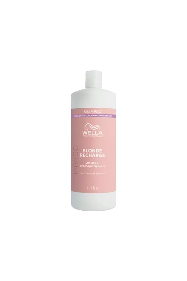 Wella Invigo Blonde Recharge Purple Shampoo for Blonde Tones 1000 ml