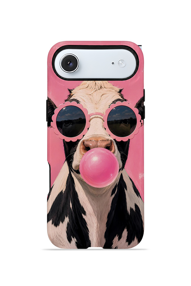 iPhone 17 Air Vorian Double Layer Case Bubblegum Cow