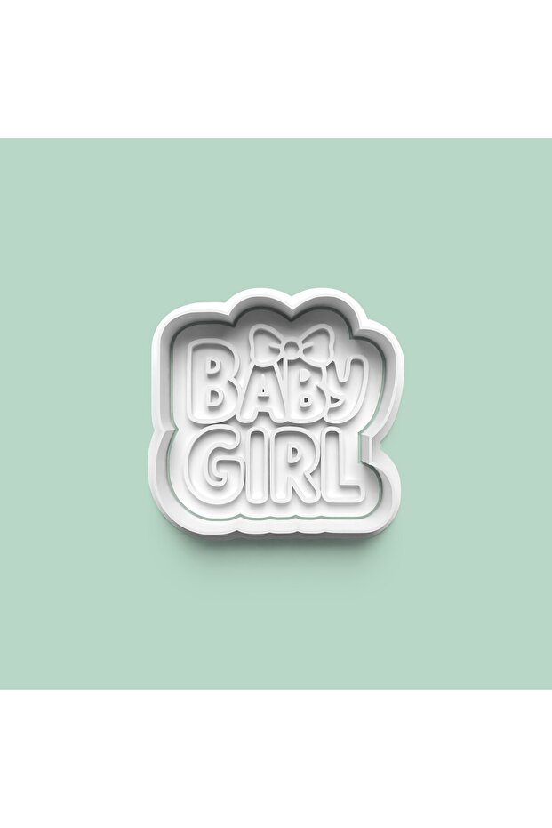 Baby Girl Cookie Mold and Sugar Dough Mold 1005-2