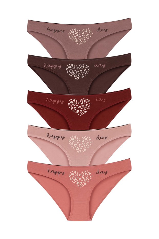 Women's 5-Piece Underwear Set