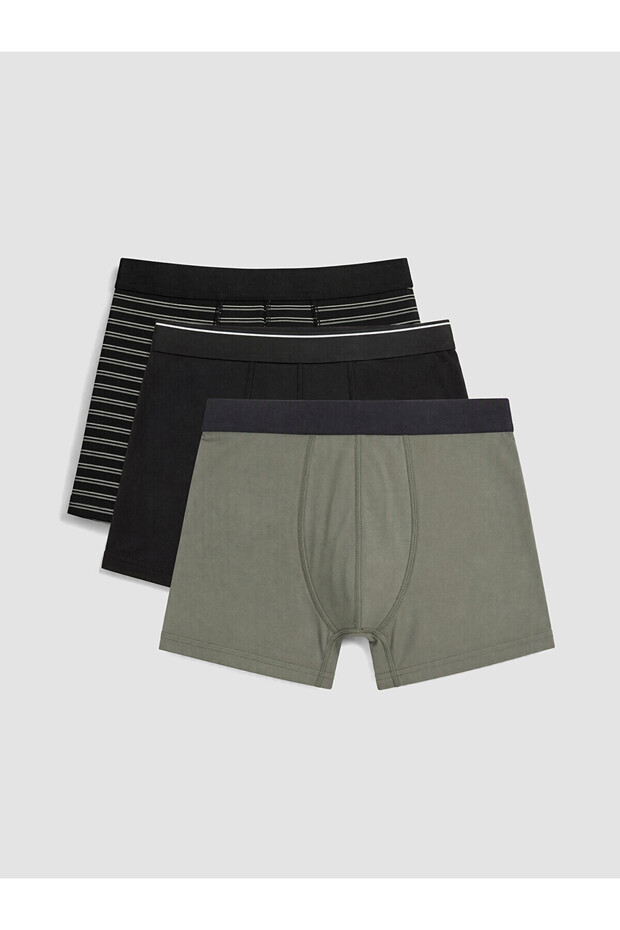 Nevavm Regular Fit Men's 3-Pack Boxers with Difference