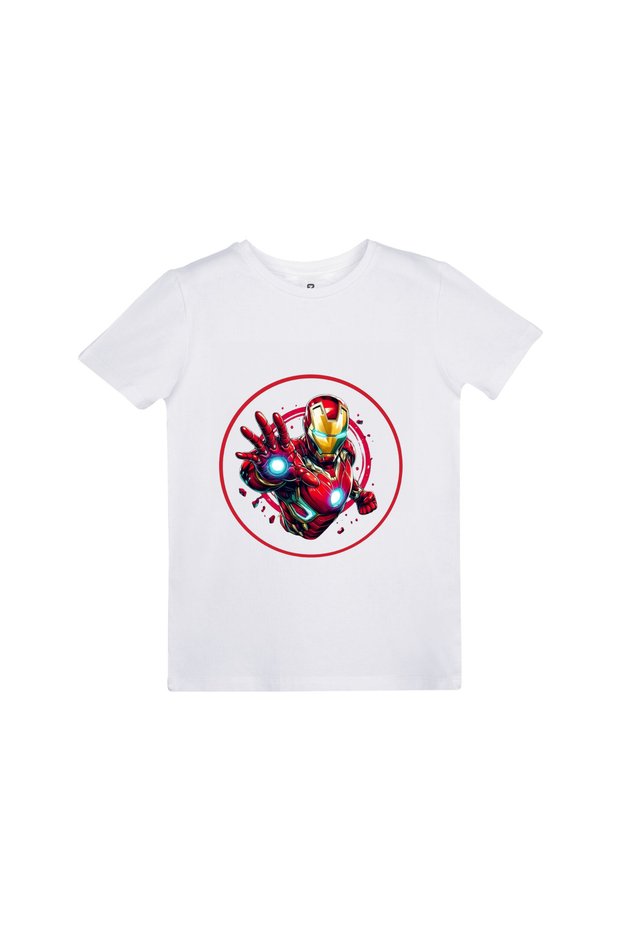 Iron Man Printed Kids Tshirt