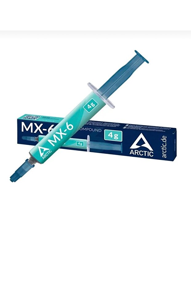 معجون حراري عالي الأداء MX-6 4G - متوافق مع وحدات المعالجة المركزية ووحدات معالجة الرسومات