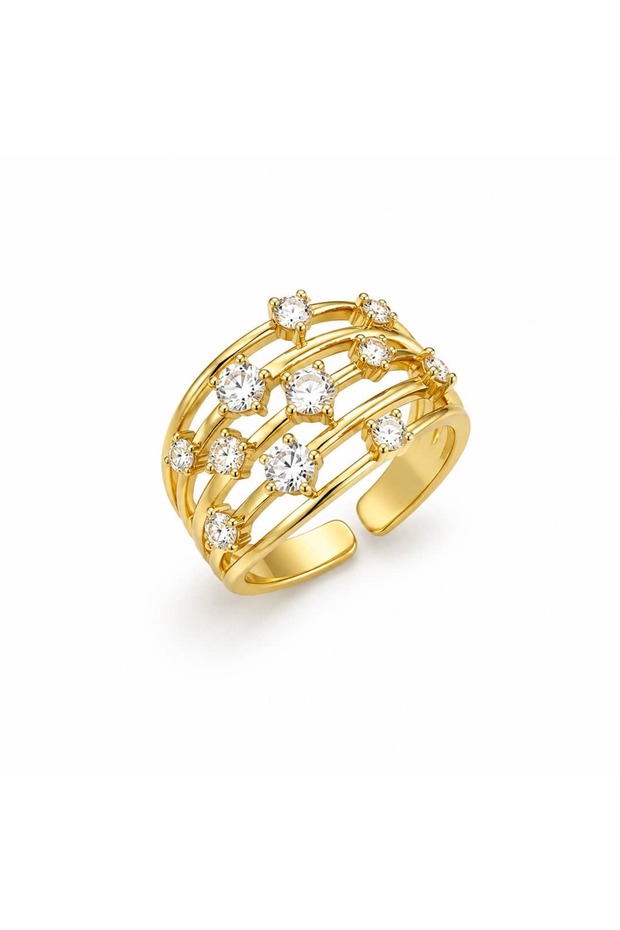 Star Row Ring (Adjustable)