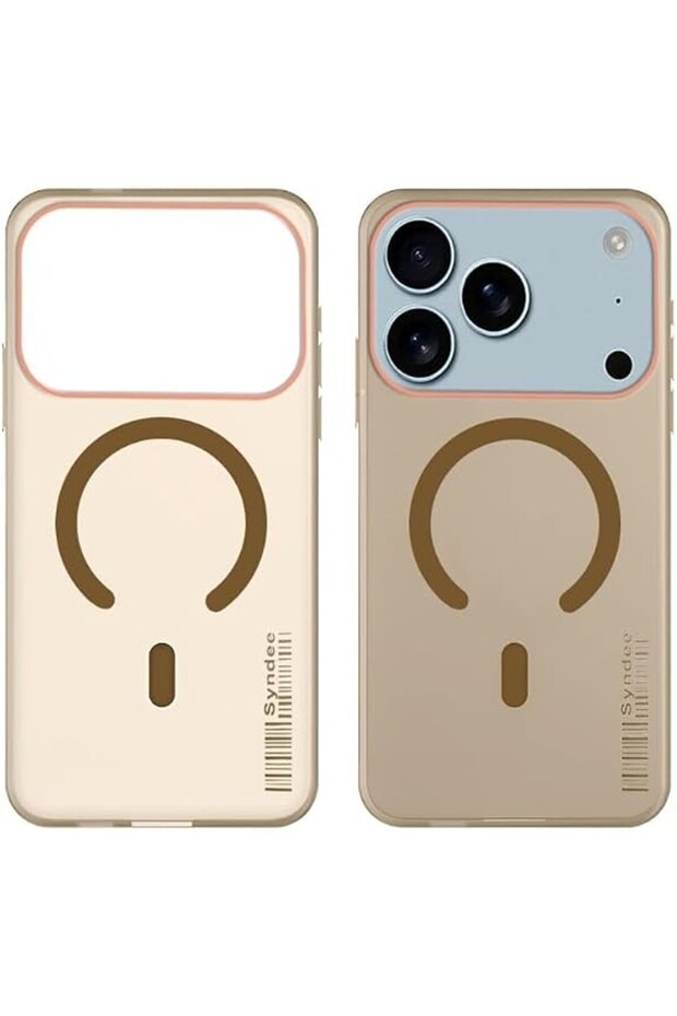 iPhone 17 Pro Max Case, Ultra Thin, Slim-fit, Matte Hard Translucent Clear, Half transparent frosted, anti finger print, Anti-scratch and anti-shock, Camera Protection Ring