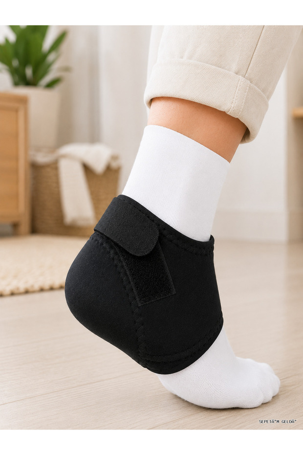 Spt-Gld Heel Socks (130611) Size S