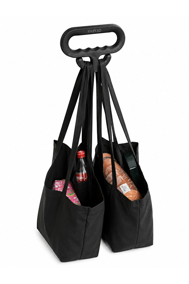Multi-Bag Carrying Device – Shopping Bag Carrying Handle – Ergonomic Hand Grip Device –