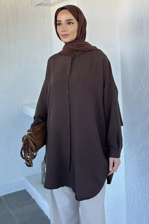 Hakim Yaka Basic Hijab Tunic
