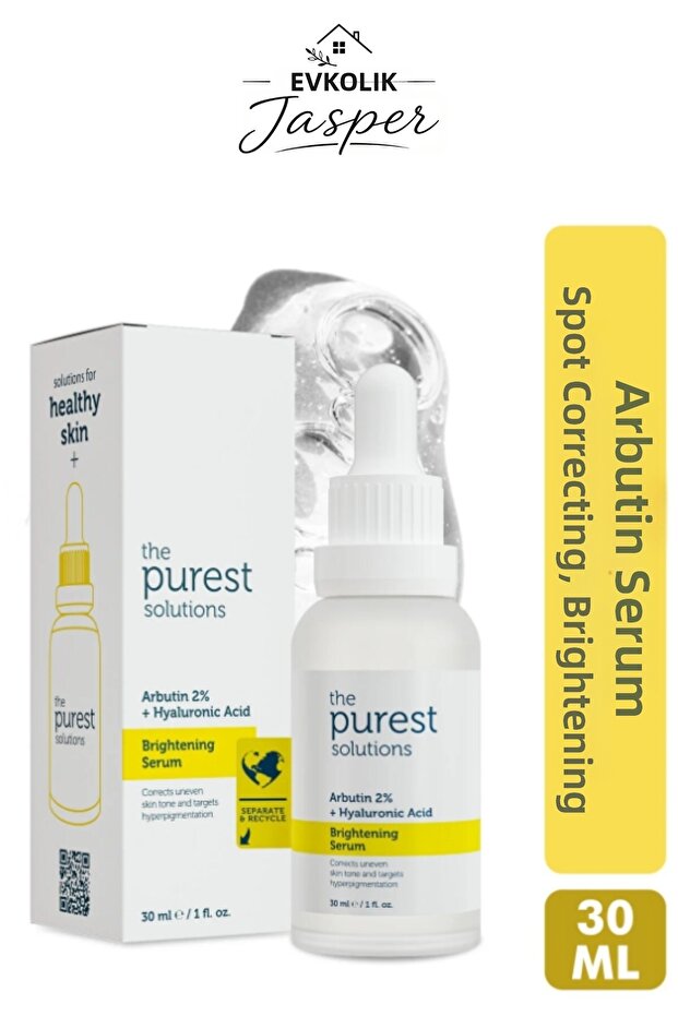 The Purest Solutions Brightening and Blemish Reducing Arbutin Skin Care Serum 30 ml