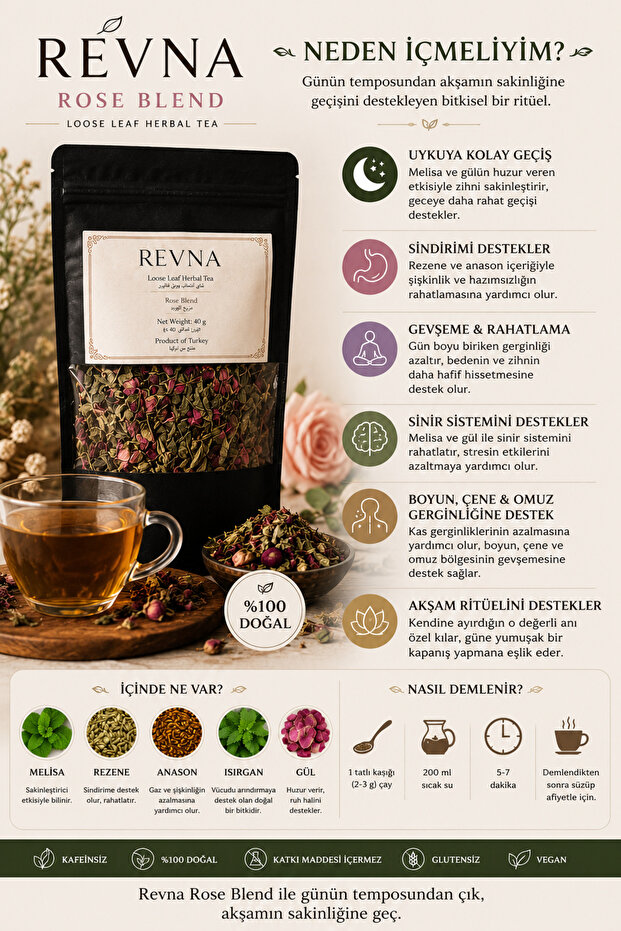 Rose Blend Bitki Çayı 40 gr.