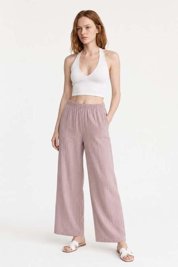 Bucharest Patterned Pajama Bottoms