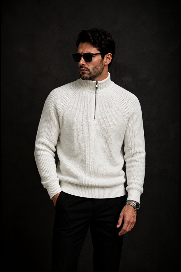 Men's Half-Zip Sweater