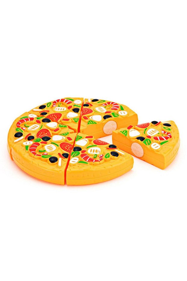 A Children Pretend Goodies Play Simulated Kitchen Toys Plastic Cutting Food Kids Toy Pizza Cutting .