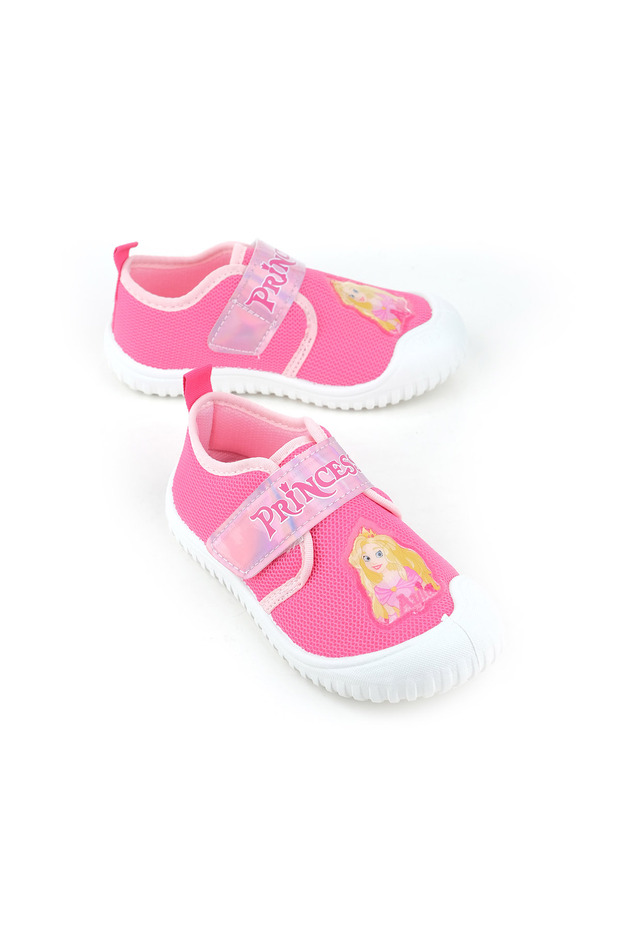 Summer Linen Princess Girls' Velcro Adjustable Shoes