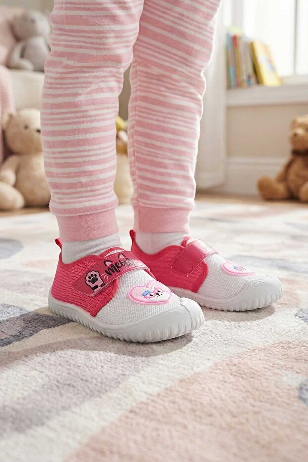 Summer Girl's Comfortable Sole Velcro Adjustable Linen Casual Shoes
