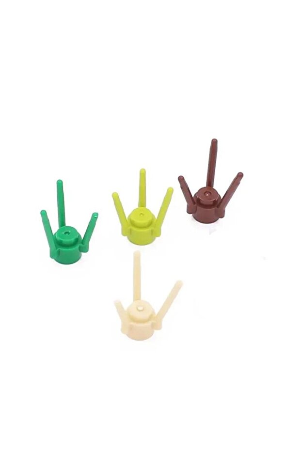 mix color 100pcs 200pcs 32606 3741 Building Blocks Bricks Plant Flower Small Pin Hole Compatible Che