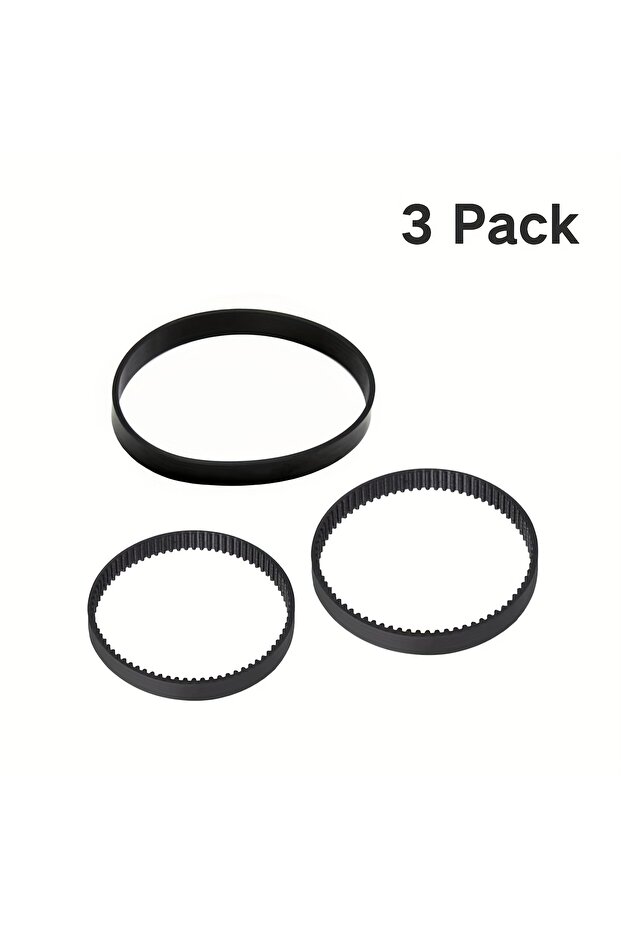 3 Pcs 3 Pcs Vacuum Belts Replacement for Bissell ProHeat 2X Revolution Pet Pro Cleaner,Fit Models: 1