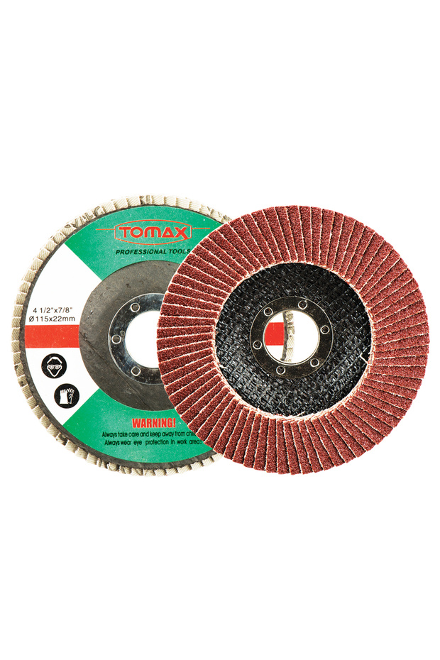 قرص صنفرة FLAP DISC مقاس 180 × 40 (5 قطع)