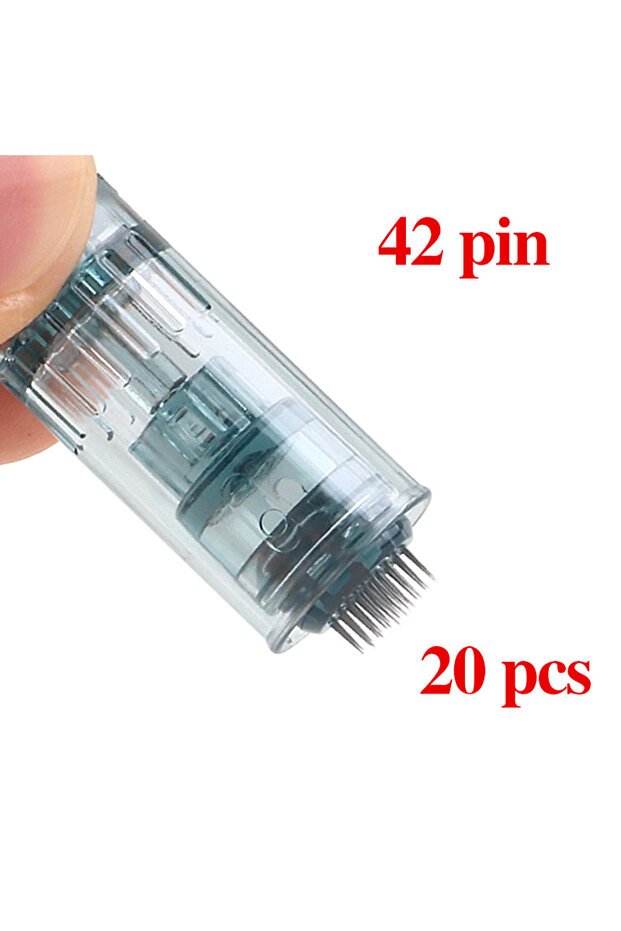 20pcs 42pin M8 Cartridges for M8 Dr Pen Bayonet Micro Replacement Derma Microneedling Pen 11pin 16pi