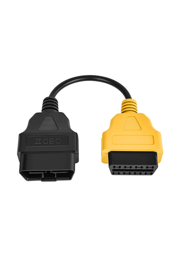 1 قطعة موصل ماسح ضوئي للسيارة OBD 2 أصفر اللون كابل محول تشخيصي MultiECUScan لمسح وحدة التحكم الإلكترونية المتعددة