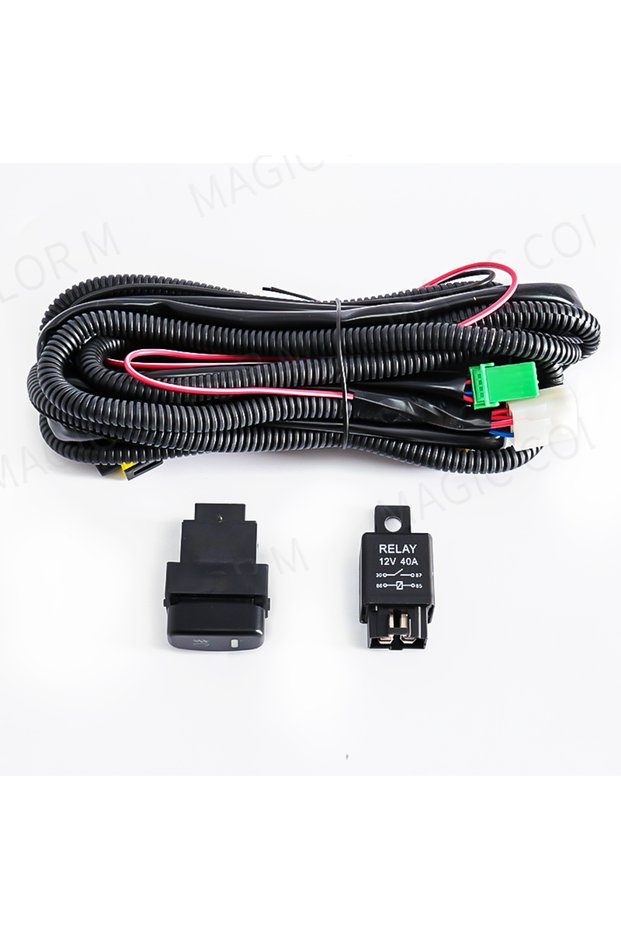 Mitsubishi Wires Harness For Car Fog Light Socket Switch Indicator for Toyota Honda Nissan Mitsubish