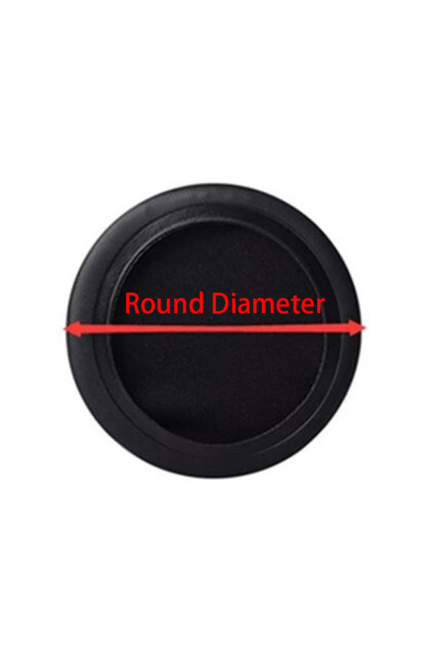 Round 50mm 1 Pair Soft Round Headphones Ear Cushions Caps 45mm-110mm Foam Replacement for Sony AKG S