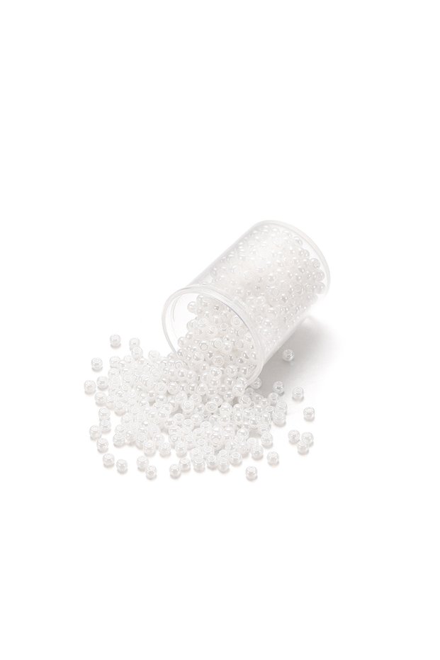 2mm x 1000Pcs White 1000/1800Pcs 2mm Candy Color Czech Glass Seed Beads Cute Bulk Small Bead Bracele