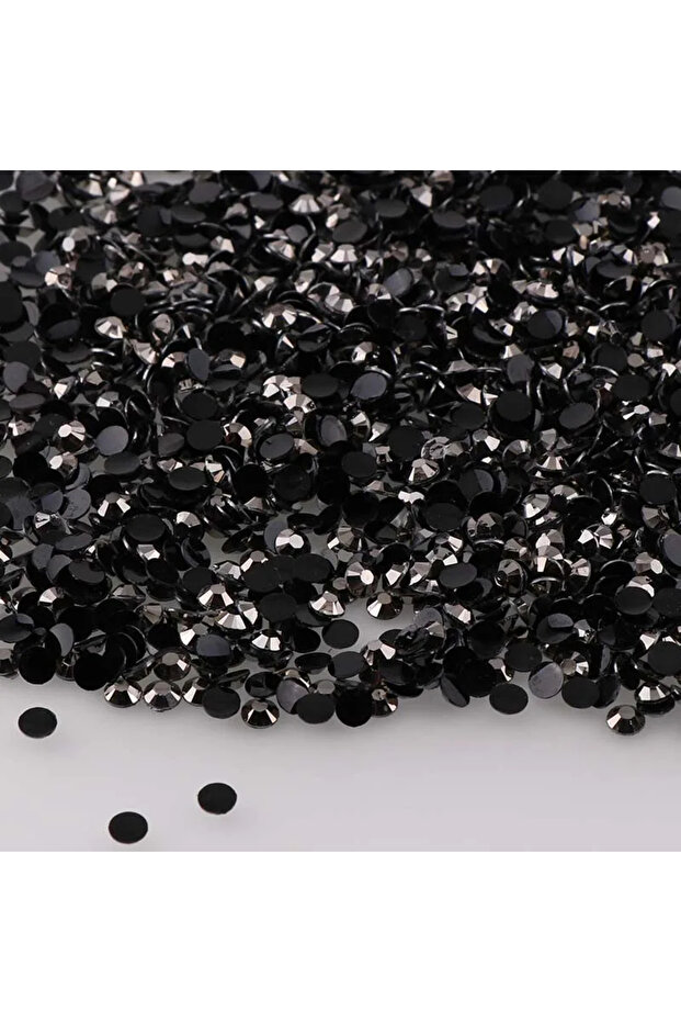 2MM Mineral ash 1000pcs Non Hot Fix Rhinestones 2/3/4mm Round Resin Flatback Crystal Rhinestone DIY