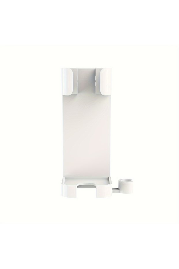 WHITE Hair Curler Straighteners Holder Curling Bracket Wall Mounted Hair Dryer Organizer For Bathroo