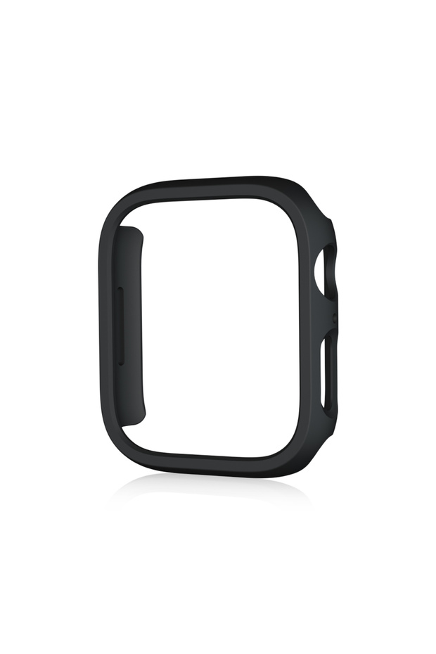 45mm Black Hollow Cover for Apple Watch Case 46mm 42mm 45mm 44mm 41mm 40mm 38mm Hard PC No Screen Pr