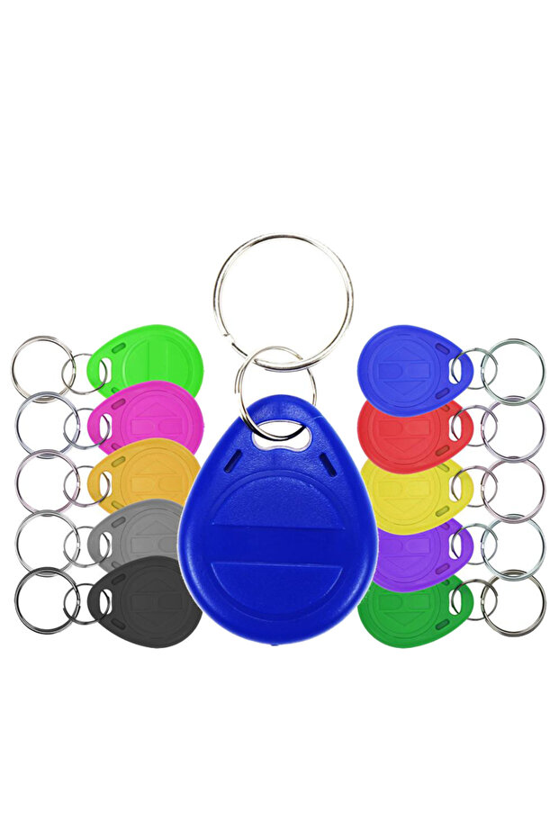 10pcs Key57 10Pcs EM4305 125Khz Key Copy Rewritable Writable Rewrite EM ID T5577 keyfobs RFID Tag Ri