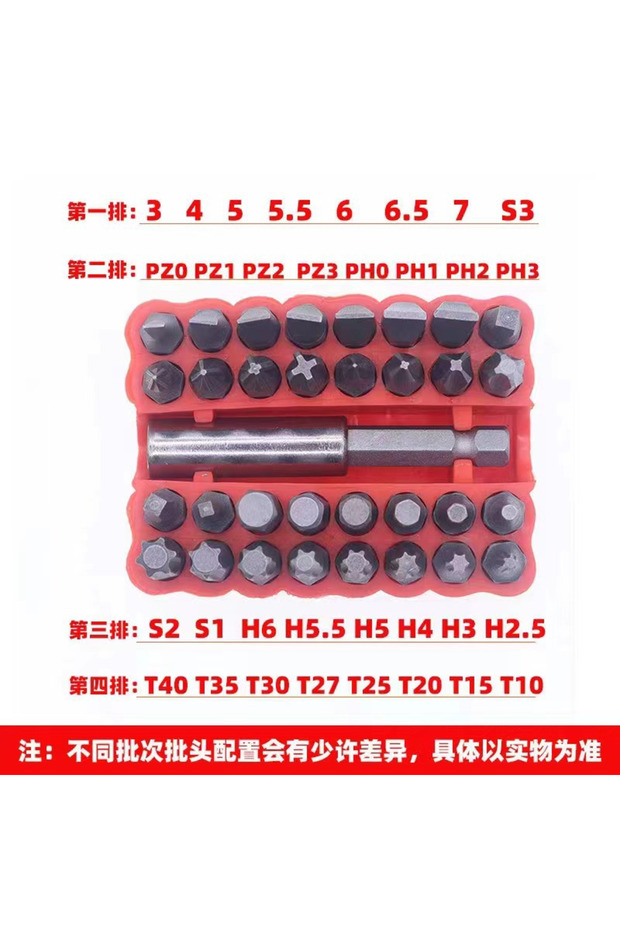 Only Bits Set(33pcs) Two-way Multi-function Ratchet Screwdriver Set, Portable Screwdriver with Multi
