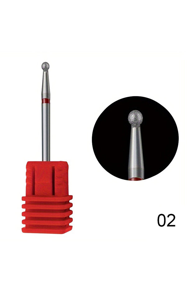 Style 2 Diamond Milling Cutter Nail Drill Bits Set For Manicure Accessory Pedicure Eletric Machine N