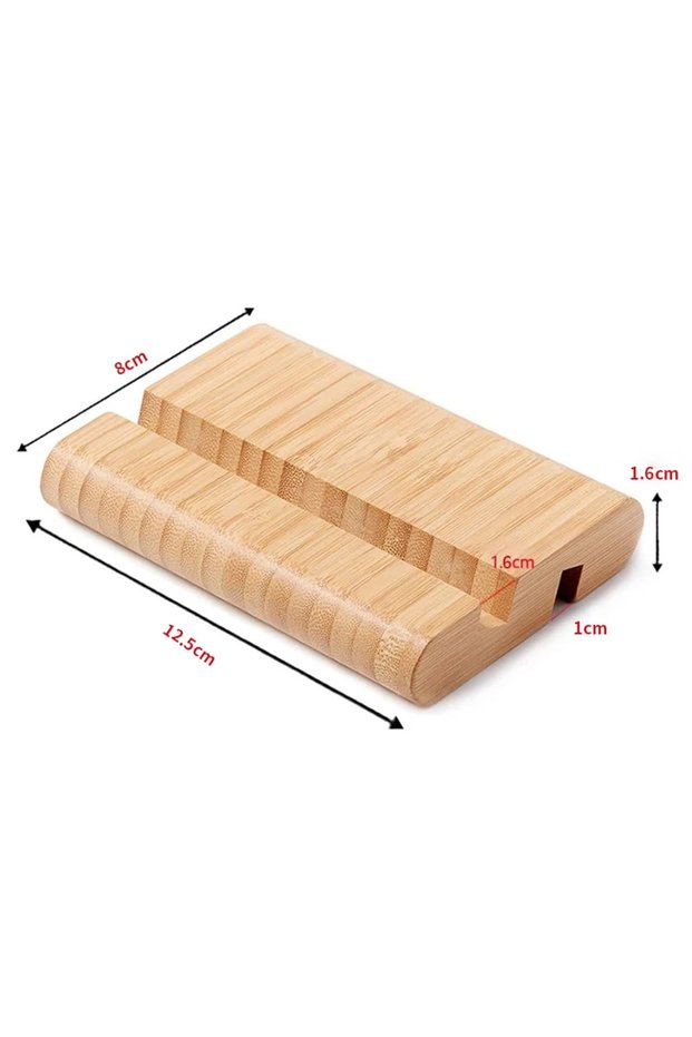 Wooden Cell Phone Stand Wooden Tablet Stand for Desktop Holder Desk Tablet Holder Mobile Stand for i