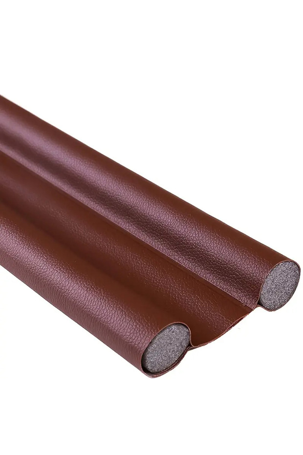 brown Windproof Door Strip, Keep Out Dust, Insects and Cold, Air-Insulate, Soundproof Your Home, 1Pc