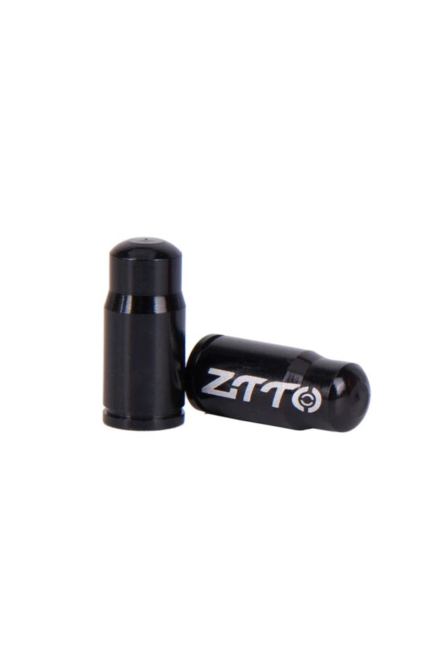 2pcs BLACK ZTTO 2Pcs MTB Mountain Bicycle Presta Valve Caps F/V Protector For Road Bike French Tyre