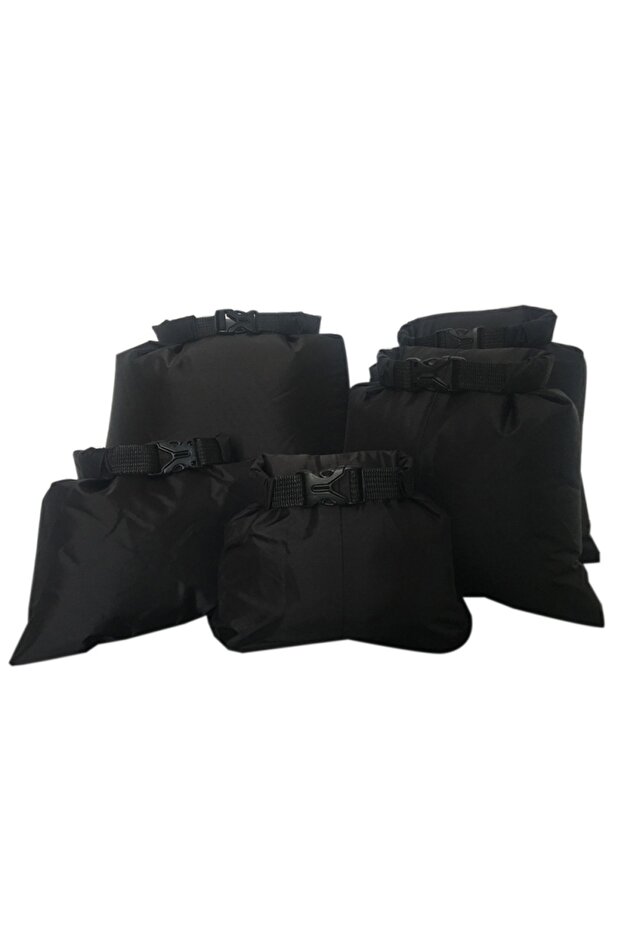 black 5pcs 5pcs Waterproof Dry Bag For Camping Drifting Hiking Swimming Rafting Kayaking Riv