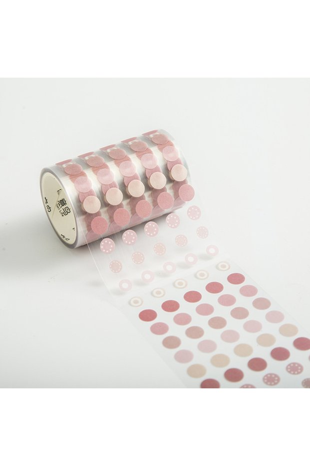 6 1 Roll PET Washi Tape Salt Series Student DIY Stationery Decoration Stickers Suitable for Cups,Mo.