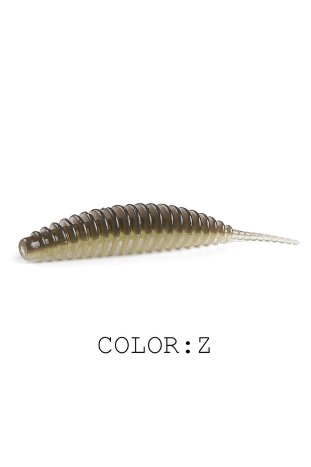 49mm20pcs Z 2023 Hot Supercontinent Worm Bait Soft Bait Tanta Fishy Smell Fishing Lures Pesca Carp F