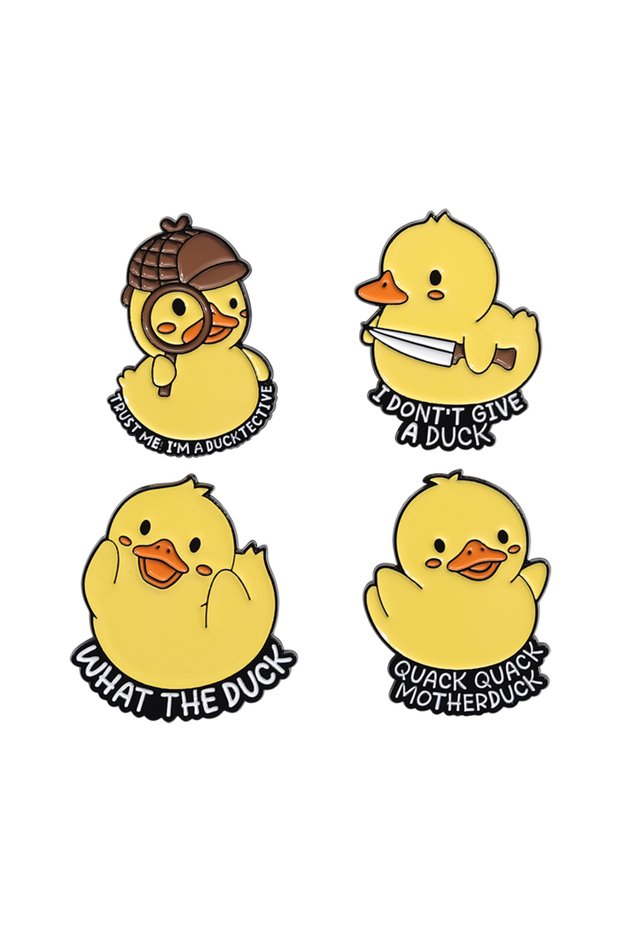 TZ1604 4-7pcs Sets Cartoon Anime Boy and Fox Enamel Pins Cowboy Girl Cute Animal Brooches Lapel Badg